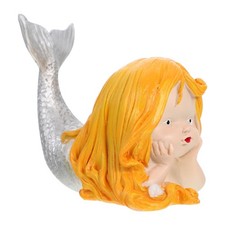 Mermaid Ornaments Small Fish Tank Home Desktop Figurine Aquarium Decor