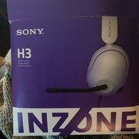 Sony INZONE H3 Gaming Headset - 360 Spatial Sound for Gaming - Boom Microphone -