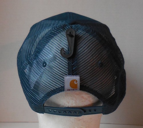 Carhartt Hat Cap Logo Graphic Snapback Mens Night Blue - Picture 4 of 8
