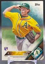 2016 Topps Series 2 #574 RYAN DULL Oakland Athletics Rookie RC