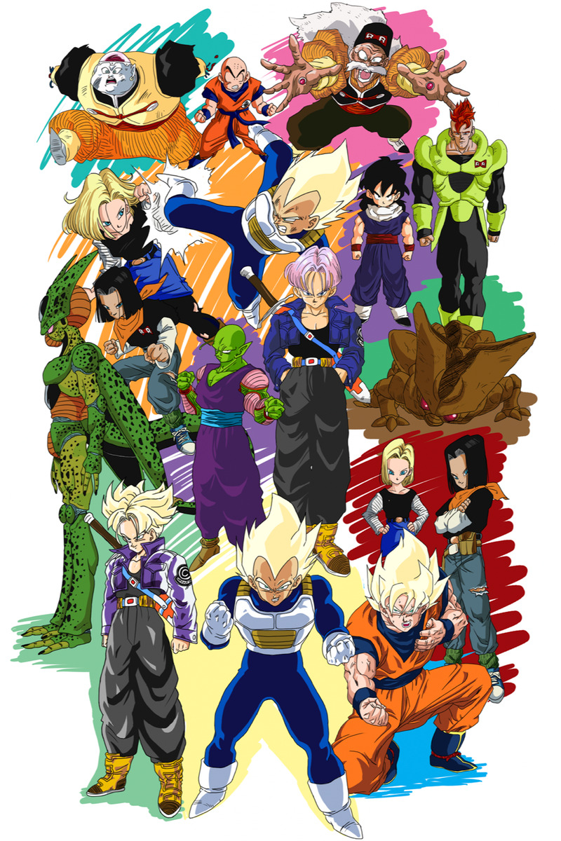 Dragon Ball Z Android Saga Poster for Sale by Anime-Styles