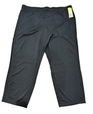 Men's Big & Tall Lightweight Training Sweatpants - All in Motion Black 2XLT