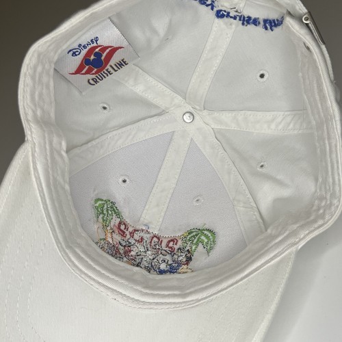2002 Disney Cruise Line Baseball Cap Hat Walt Disney World Mickey Pluto Goofy - Picture 12 of 15