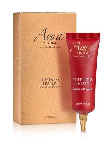 Aqua Mineral PUFFINESS ERASER remove puffy under eye bags from dead sea 25ml - 第 1/3 張圖片