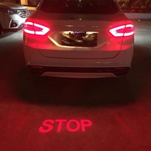 Led Car Laser Fog Light Anti Collision Taillight Lamp Warning Signal Brake Light Ebay