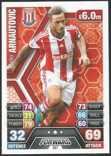 TARJETAS BASE Match Attax 2013/14 13/14 de la Premier League 2013/2014 topps 181-360 - Imagen 88 de 181