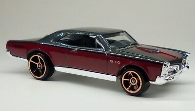 Loose Hot Wheels '67 Pontiac GTO From Hot Wheels Legends Tour