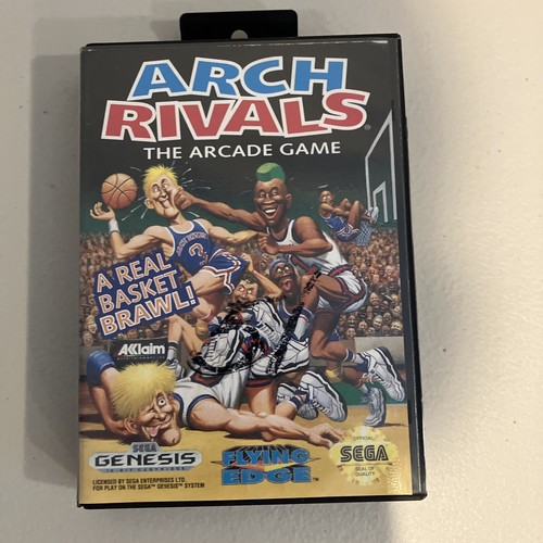Arch Rivals (Sega Genesis, 1992) nur Hülle mit Artwork