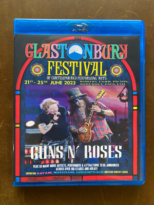 Guns 'n' Roses - Live at Glastonbury 2023 Blu-ray Axl Slash Duffy