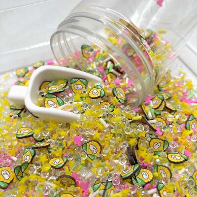Corn Themed, Food Polymer Clay Sprinkle Mix (NOT EDIBLE) D10-15