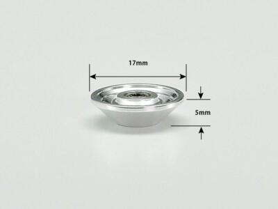 TAMIYA 95597-000 Mini 4WD HG 17mm Aluminum Ball-Race Rollers