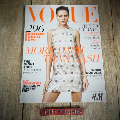 Vogue Fashion Magazine Supplement November 2014