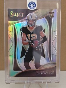 Chris Olave 2021 Panini Select XRC Silver Prizm #413