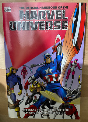 Marvel Universe Official Handbook Vol 1 Paperback TPB Graphic Novel Marvel Comic