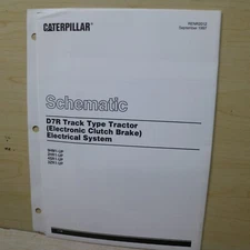 CAT D7R TRACTOR CRAWLER DOZER ELECTRICAL System Schematic Wiring Diagram Manual