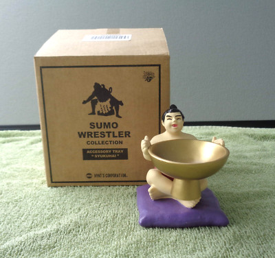 Hynt's Corp- Sumo Wrestler Collection- Accessory Tray / Incense Holder- NIB