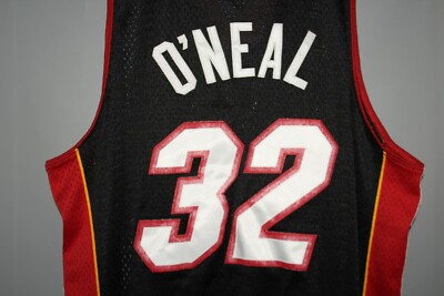 REEBOK MIAMI HEAT STITCHED NBA BASKETBALL SHIRT JERSEY #32 O'NEAL