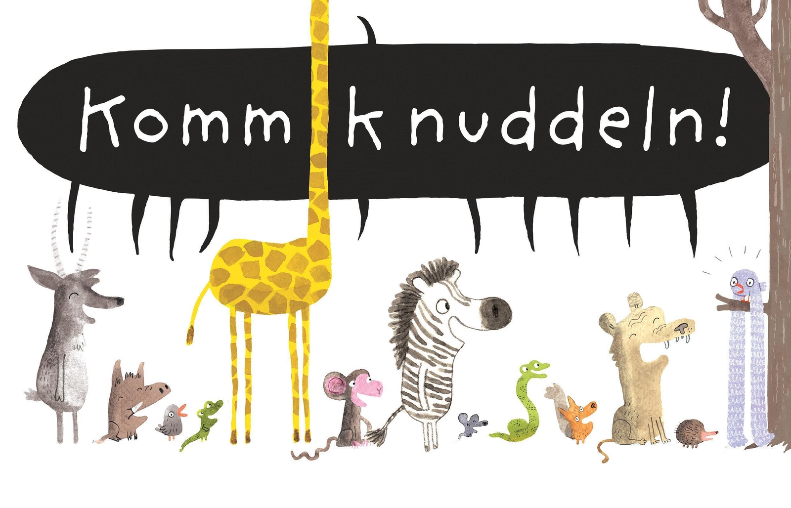 Thumbnail - Komm Knuddeln | Ged Adamson | Buch | 40 S. | Deutsch | 2021 | Cbj