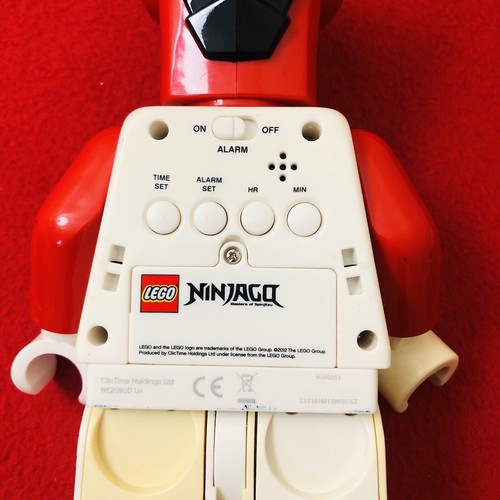 Lego Ninjago Snake Head 9” Mini Figure Fang Suei 2012 Digital Alarm Clock - Picture 9 of 10
