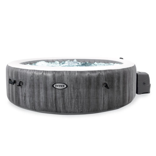 Intex PureSpa Plus Greywood Inflatable Hot Tub Bubble Jet Spa - Picture 12 of 34