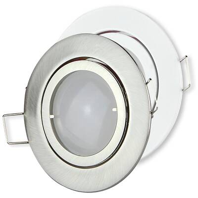 LED Einbaustrahler GU10 schwenkbar super flach 1-9W  Einbauspot Einbauleuchte