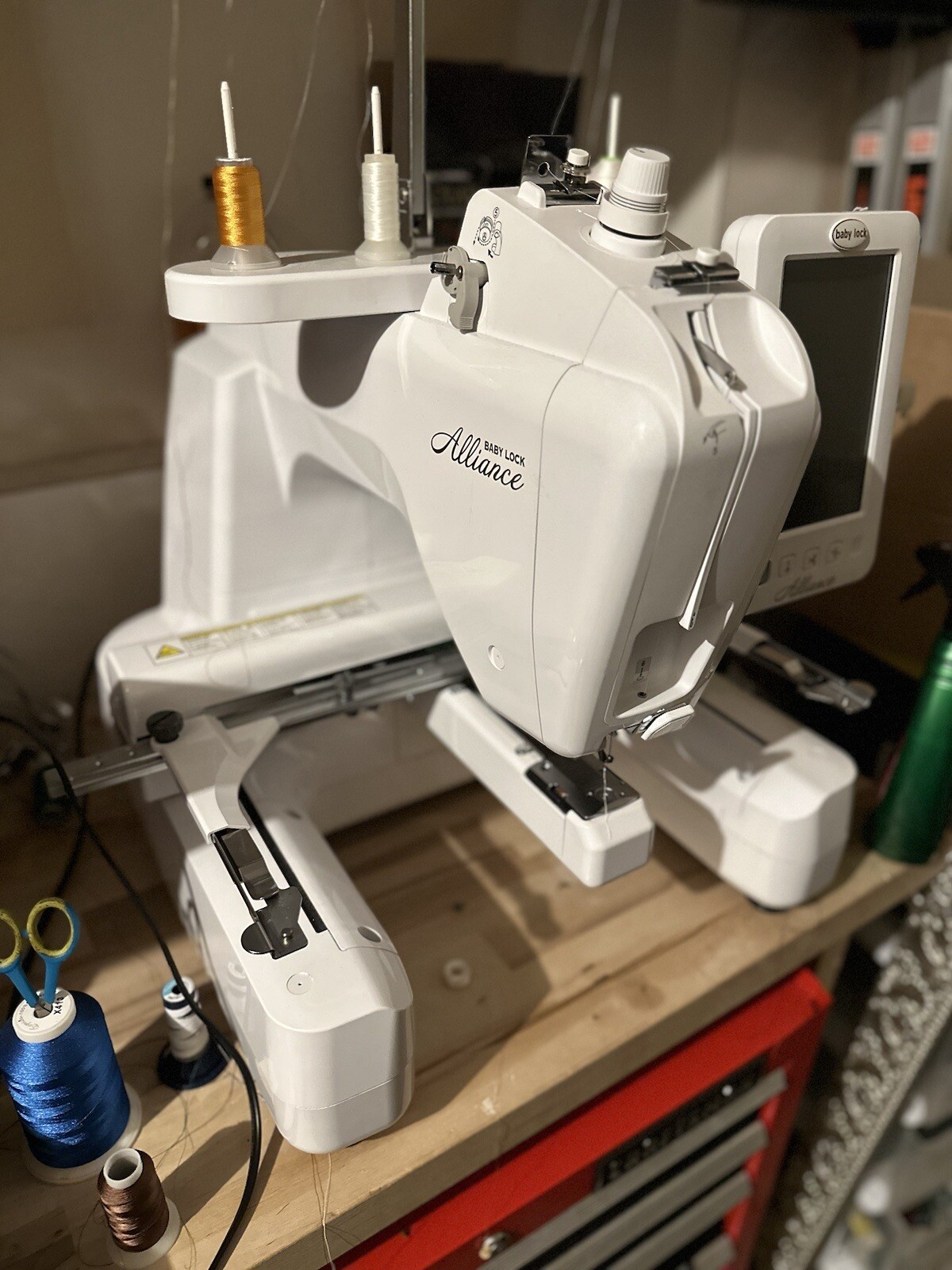 Baby Lock, Alliance embroidery machine eBay
