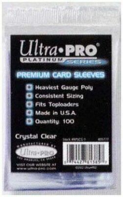 ultra pro card sleeves vs premium 2.5