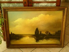 Prof. Karl Kämpf - Heidelandschaft in mystischer Stimmung