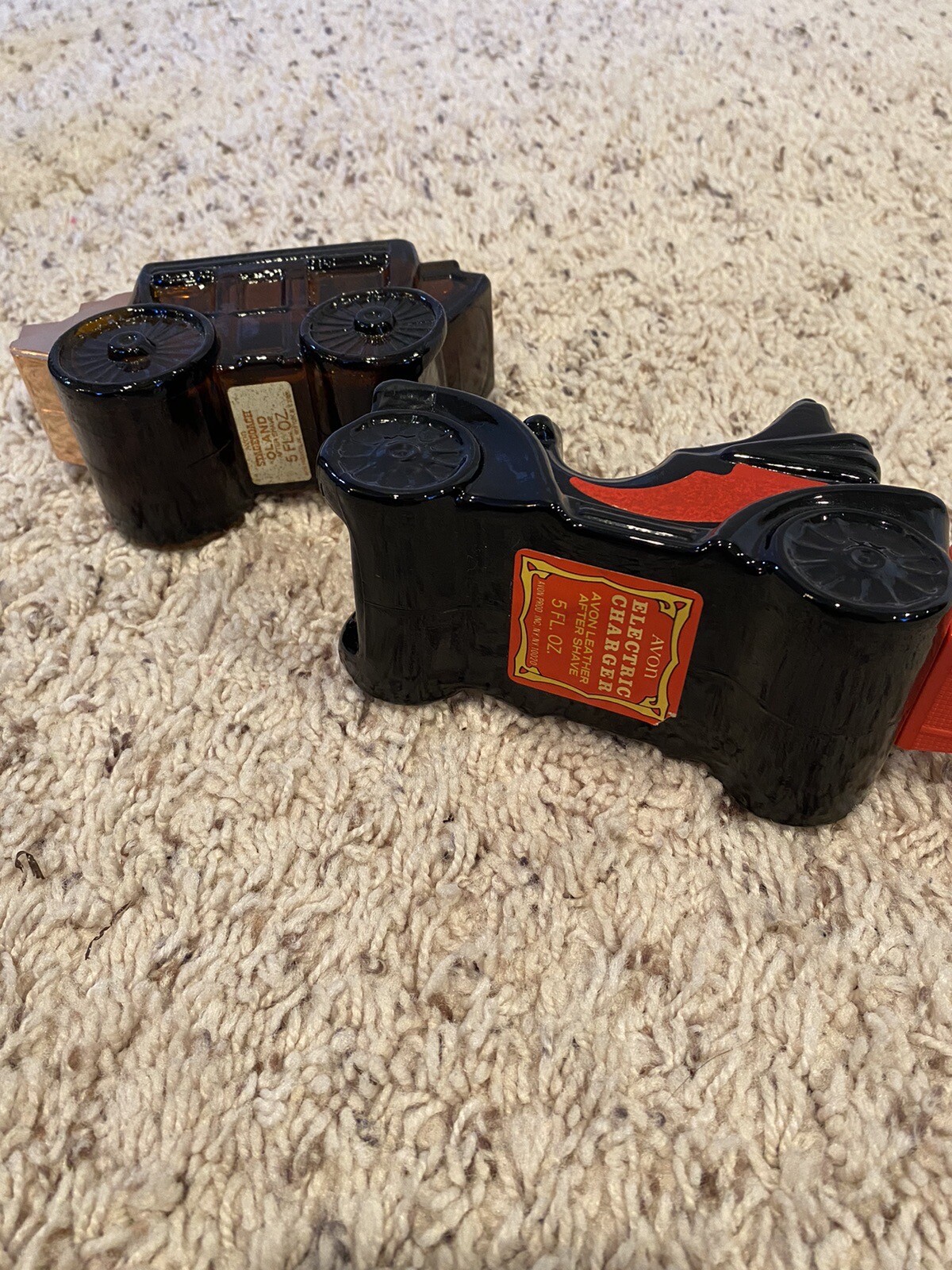 Lot of 6 Vintage Avon Car Cologne Bottles Empty eBay