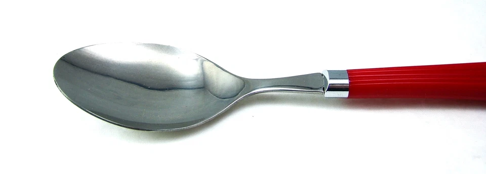  Regent Sheffield FEELING FESTIVE ROJO Cuchara(s) Sopa(s) Ovalada(s) NUEVA Foto 3 de 4