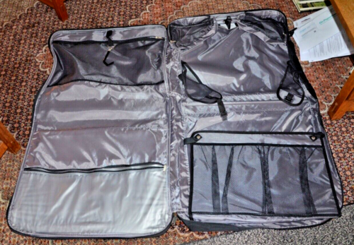Samsonite Garment Bag 40” Tapestry Folding Shoulder Handle Black - Picture 6 of 6