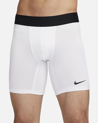 Nike Pro Men's XL (2-PACK) White Dri-FIT Fitness Tights/Underwear FB7958-100 NEW