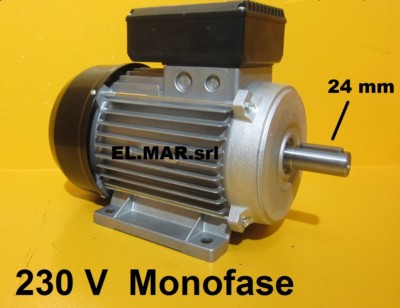 Motor Eléctrico Monofásico 2 HP (1,5 KW) 2800 Rpm Con Base B3 - Ideal Para Compresor O Maquinaria