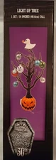 Nightmare Before Christmas 16" Tree Tabletop Light Up Halloween Decorated