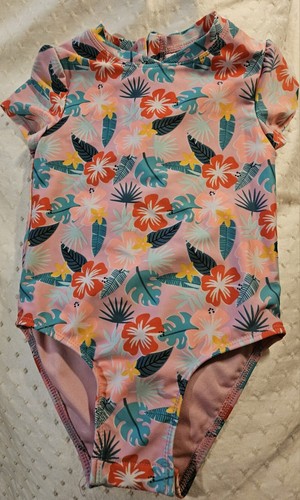 Cat & Jack Girls Swimsuit Sz 4T