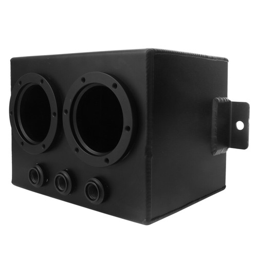 3L Aluminum High Flow Fuel Swirl Surge Pot Tank For Dual 044 External Fuel Pump - Picture 4 of 11