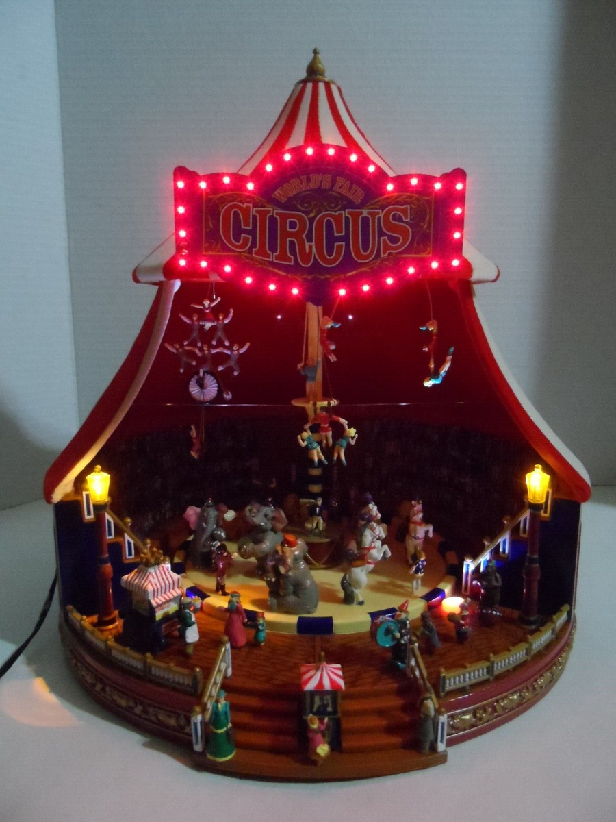 Mr. Christmas Gold Label World's Fair Big Top Circus (2004 Mr. Christmas Gold Label World's Fair Big Top Circus (2004