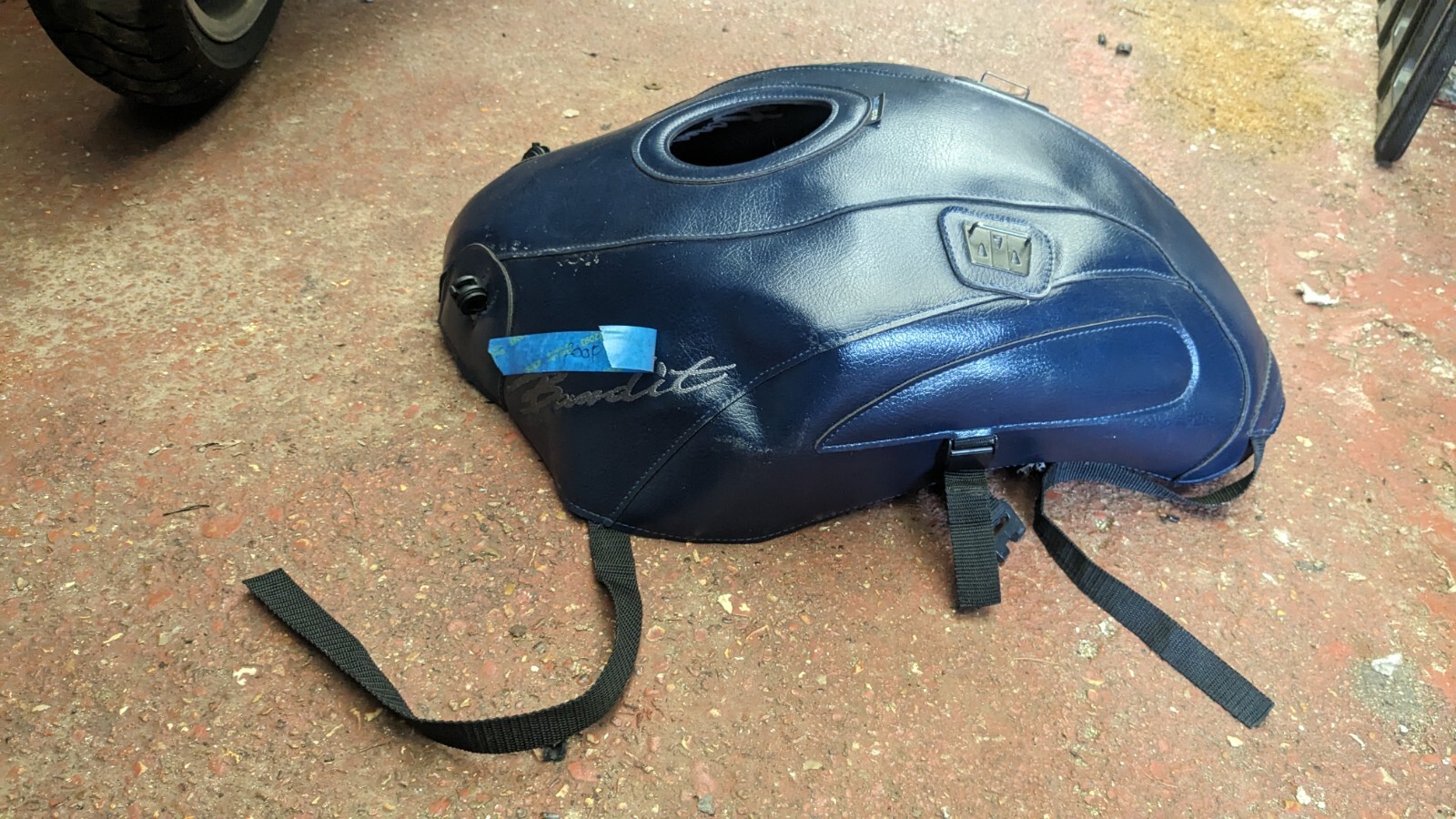 2004 Suzuki Bandit Mk2 600 / 1200 Baglux / Bagster Tank Cover (Blue) 