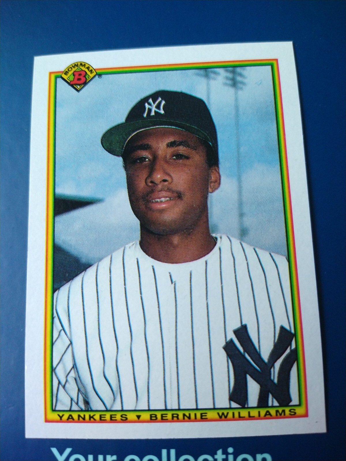 1990 Bowman Baseball Bernie Williams #439 New York Yankees Rookie RC
