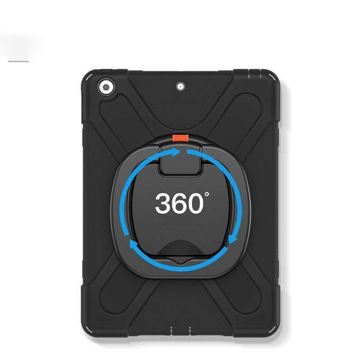 Für iPad 6/7/8/9/10/11. Gen stoßfeste robuste drehbare Ständer Riemen Hülle Cover - Bild 20 von 123