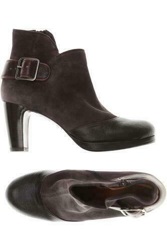 Derby Femme CHIE MIHARA Buwer - Cuir Verni Et Tissu - Couleur Petrol Grape - Neuf Avec Emballage