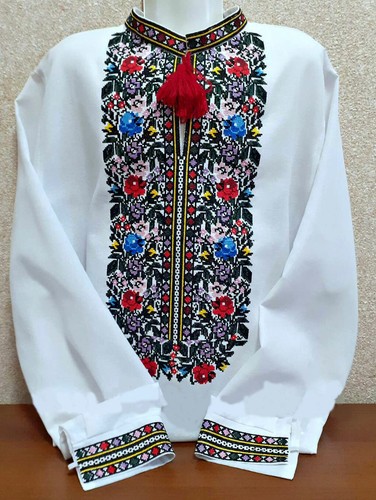 Ukrainian Embroidered Shirt Tradition 