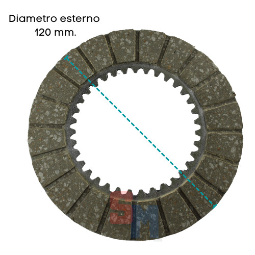 DISCO FRIZIONE M.Gi.Bi. DIAMETRO 120mm DENTI 35 (73X66)
