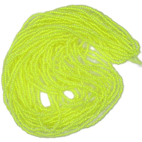 Czech 11/0 Preciosa Neon C-L Crystal UV Reactive Bundle Rocaille Glass Seed Bead - Picture 5 of 6