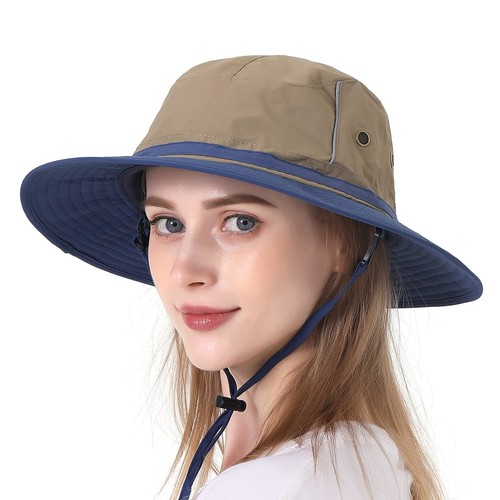 Jane Shine Outdoor Sun Hat Bucket Hats for Women Sun Protection Mesh Cap Quic...
