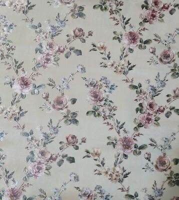 Floral Wallpaper Rose Vine Wallcovering Fine Decor 42818 Double Roll 56 Sq Ft