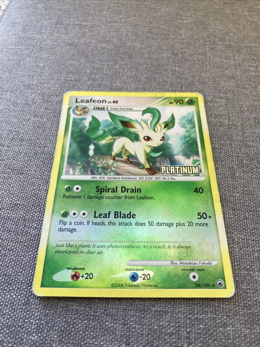 Pokemon Eevee Platinum STAMPED Reverse Holo 62/100 Burger King Promo PL TCG Card