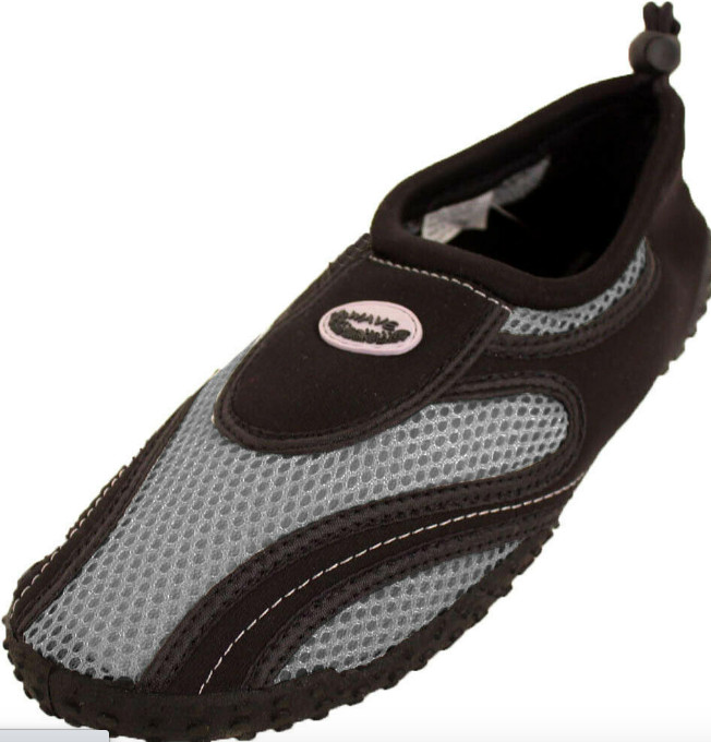 Mens Water Shoes Aqua Socks Slip On Mesh Pool Beach Swim Surf Hike Wet