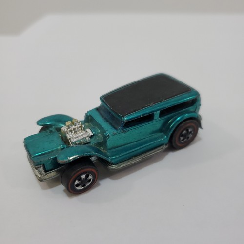 HOT WHEELS RED LINE THE DEMON AQUA w DARK INTERIOR - Picture 3 of 7