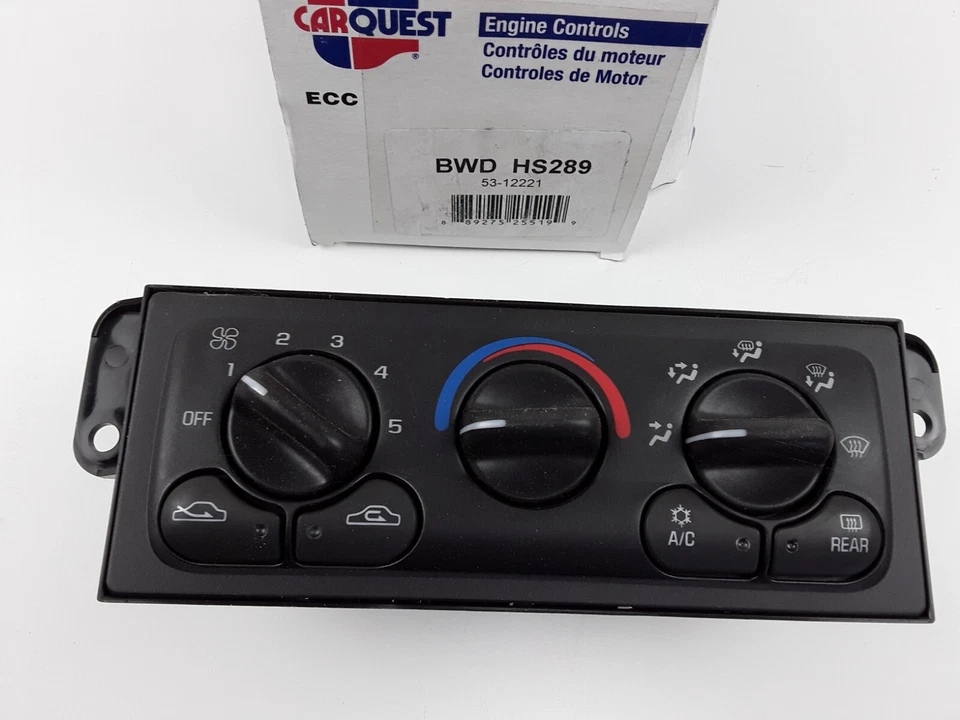 Climate Control Module For Chevrolet Malibu 1997 1998 1999 2000 2001 2002 2003 - Image 2 of 4